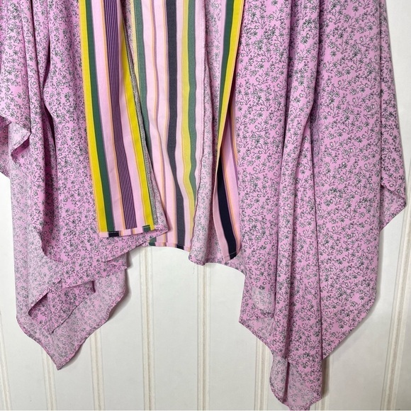 ADYSON PARKER Women's Print Block Kimono 60 - Picture 4 of 7